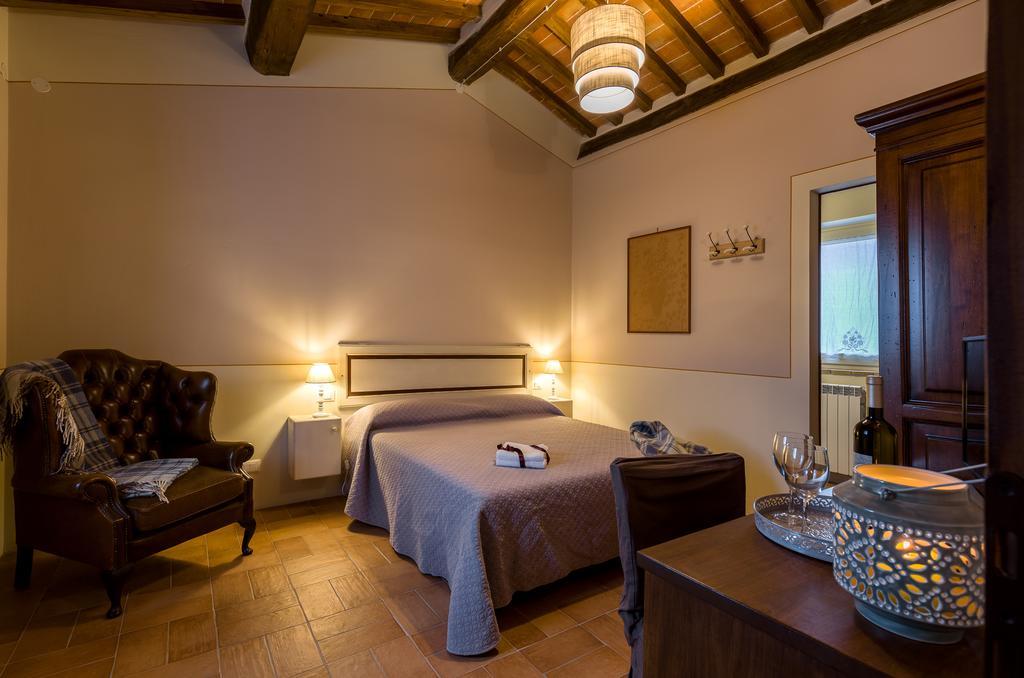 La Rugantina Hotel Cortona Buitenkant foto