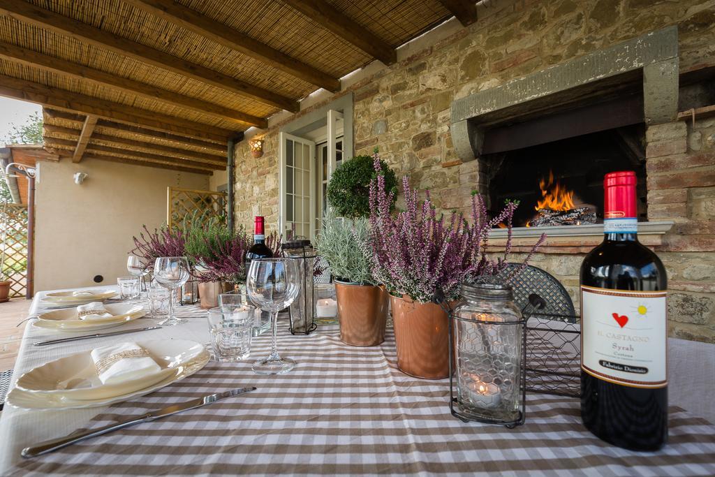 La Rugantina Hotel Cortona Buitenkant foto